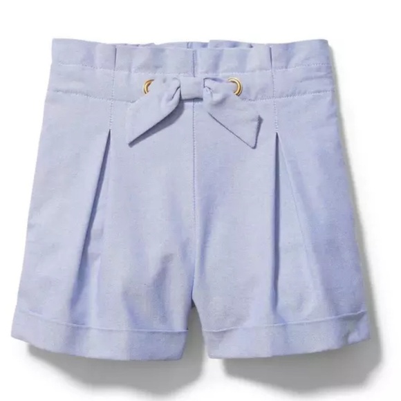 Janie and Jack Cuffed Oxford Short - Picture 1 of 9